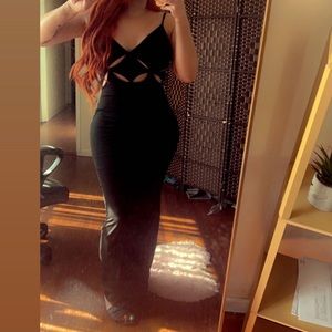 Maxi spandex like dress